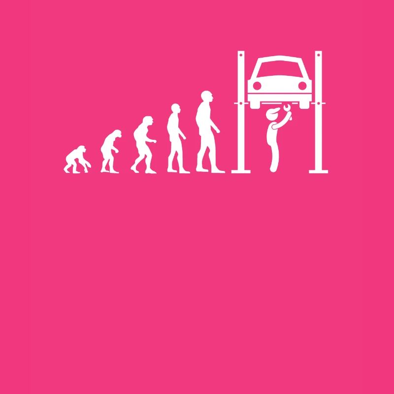evolution mechanic humor mechanical man funny