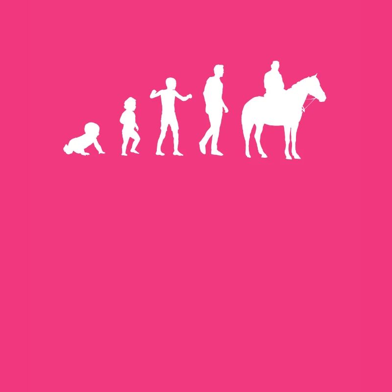 evolution bebe cheval homme humour cavalier cadeau