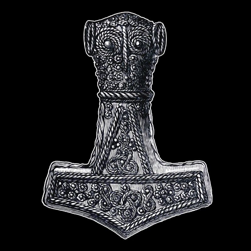 Original Thors Hammer Vikings Symbole celtique