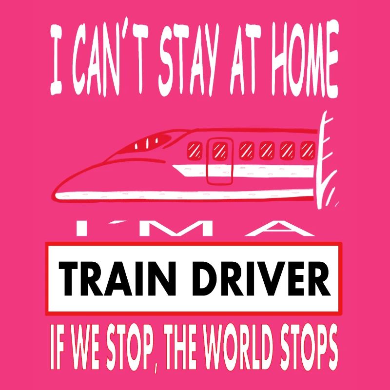 Train driver saying by train ride gift idea