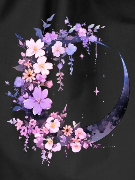 Moon purple Flowers