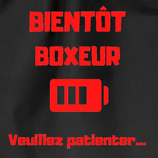 BIENTOT BOXEUR ROUGE