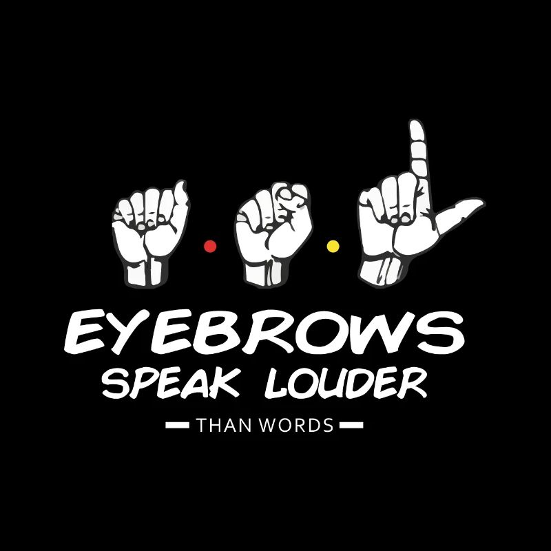 LES SOURCILS parlent plus fort que les mots - geste / comm.