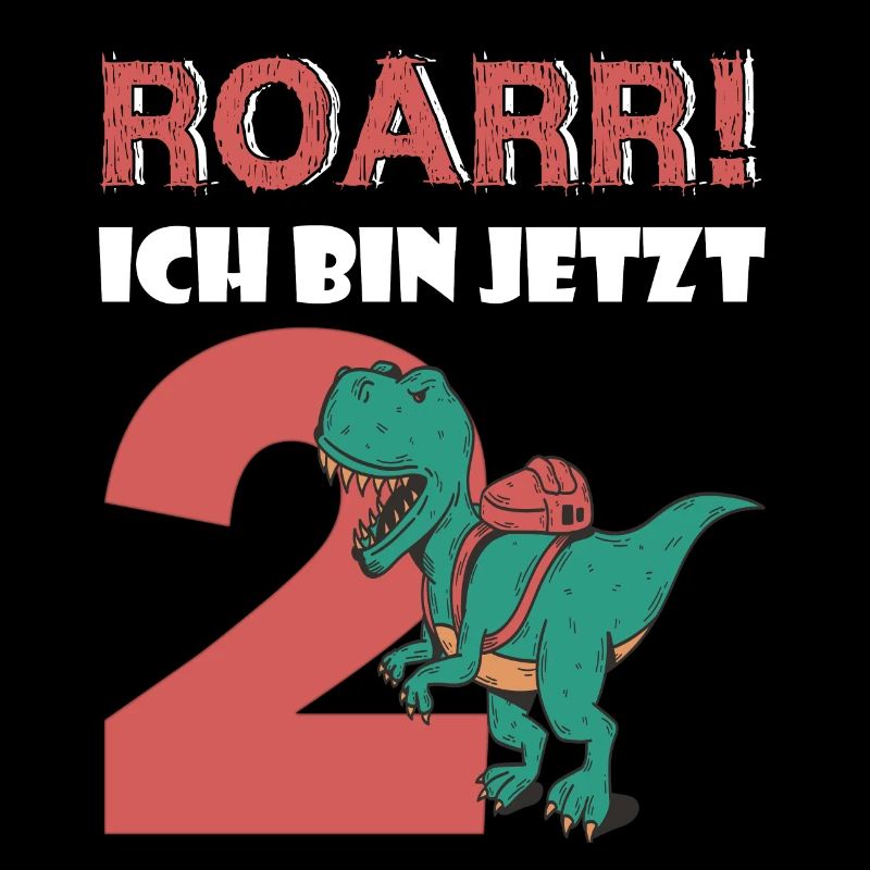 2 Geburtstag Dino Trex 2 Jahre Kindergeburtstag