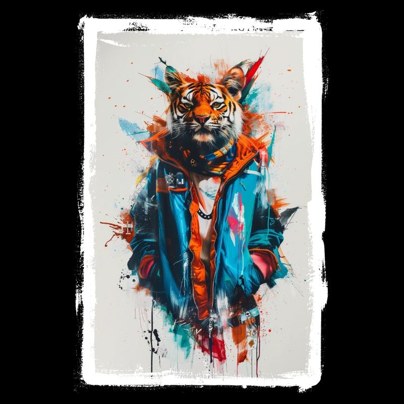Tigre coloré