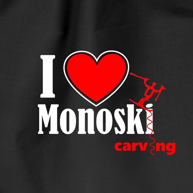 I love monoski carving