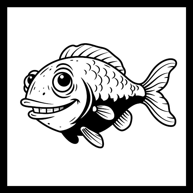 Fisch, Fun, Flossen - Ich bin der Chef im Teich