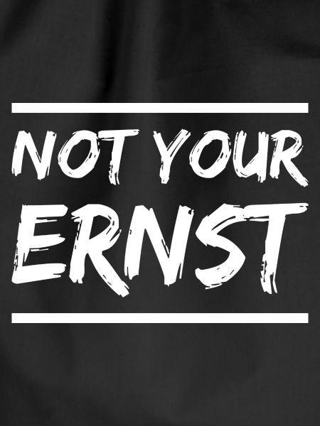 Not your Ernst