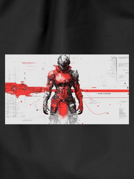 Futuristic Cyber Samurai