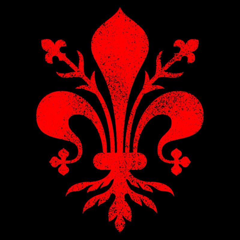 Lys florentin - Fleur de Lis - Vintage
