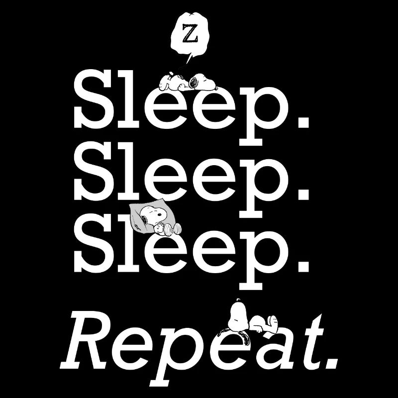 Peanuts Sleep Sleep Sleep