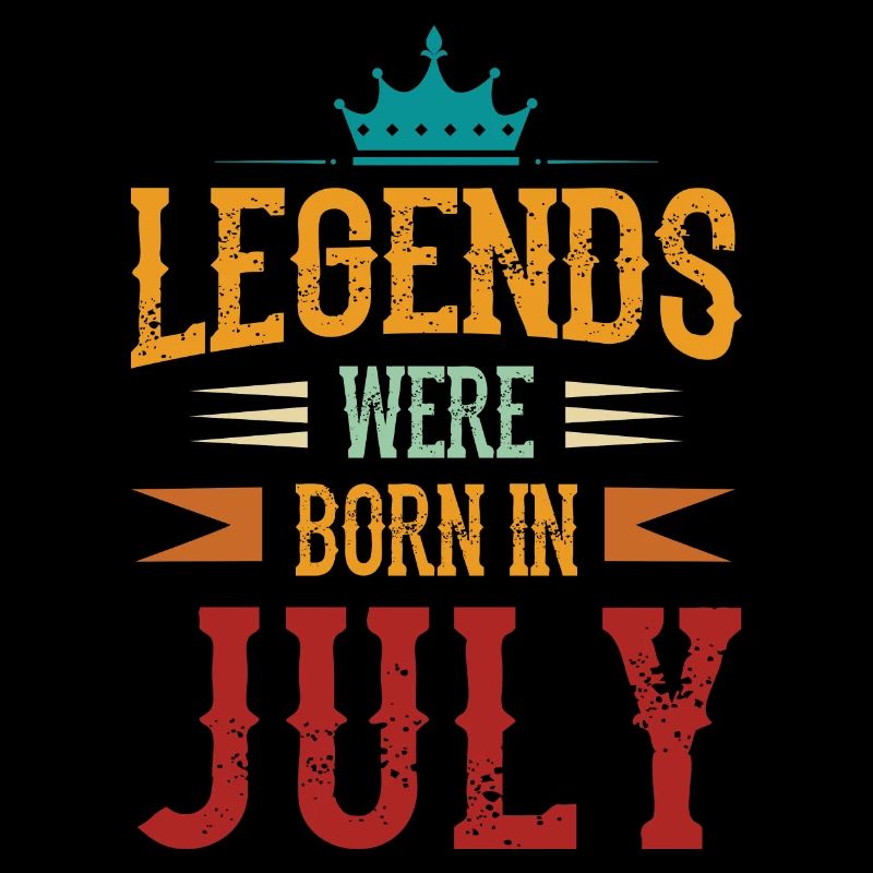 Legends Born In Juli Geburtstag Geschenk