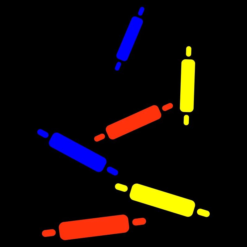 Kitchen roll baking rolling pin