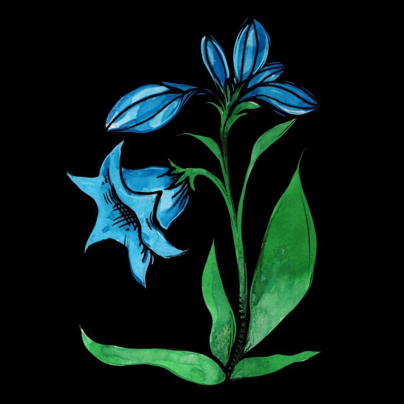 Blue Flower