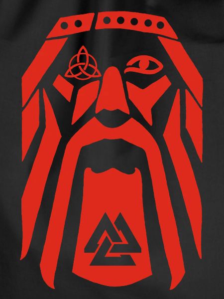 Wikingerkrieger (rot)