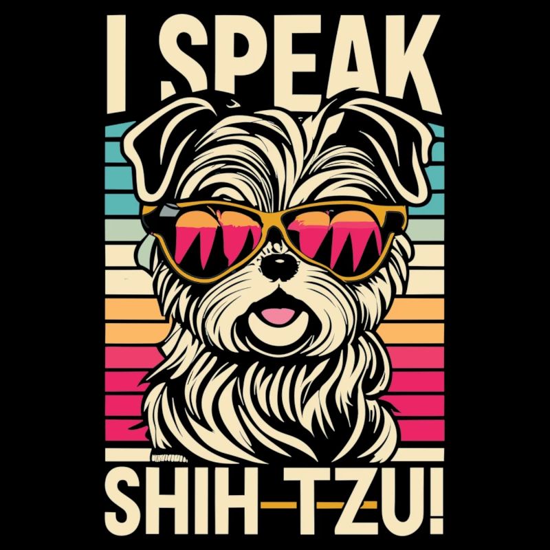 Shih-Tzu in Retro Optik
