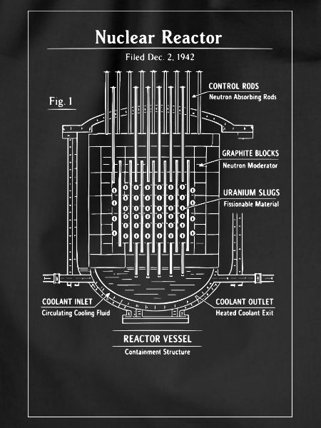 Bauplan für den Kernreaktor