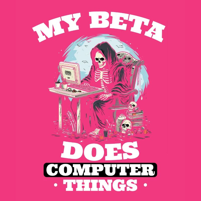 Mein Beta macht Computerdinge Programmierer