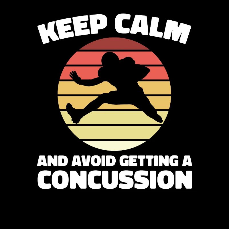 Staying calm and having a concussion