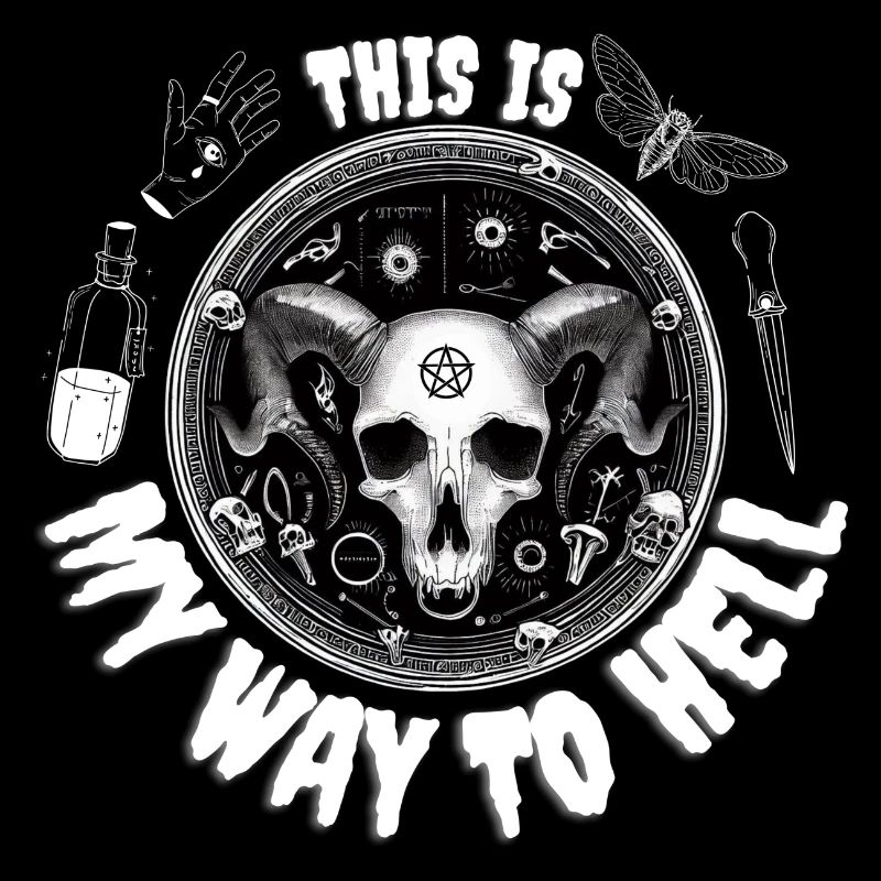 Way to Hell - Crâne de cornes