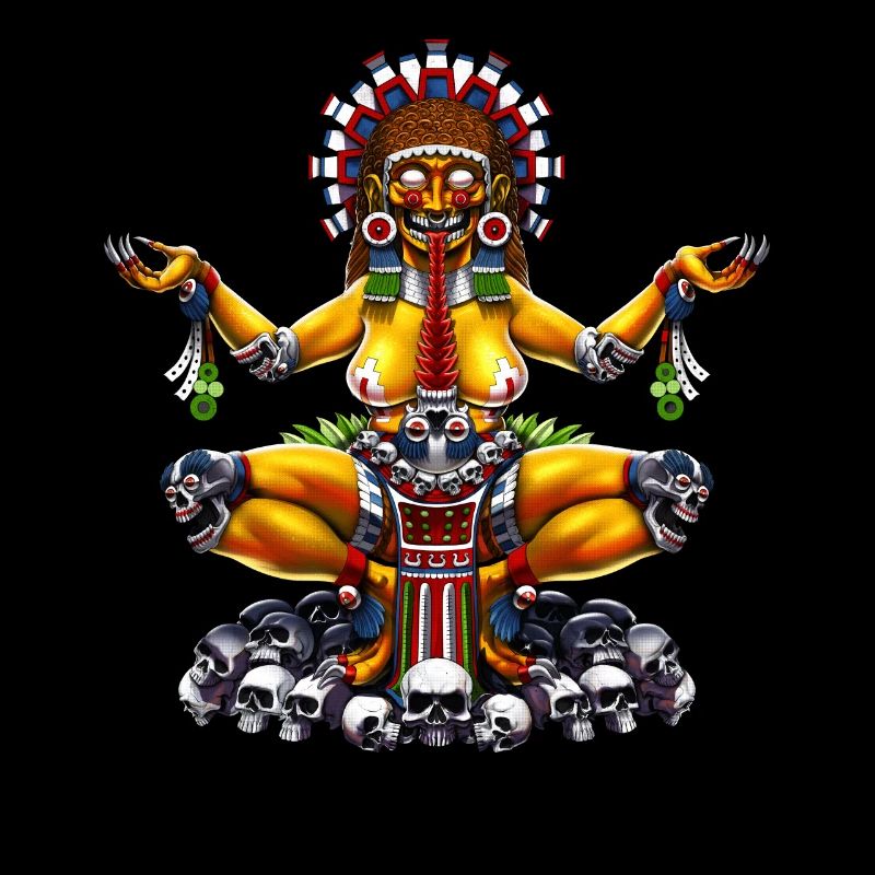 Aztec Goddess Tlaltecuhtli