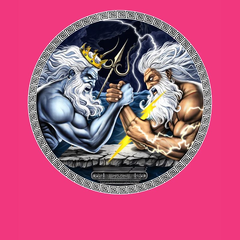 Zeus vs Poséidon Bras de fer