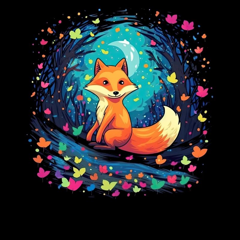 Fox Forest Moon Fable, conte de fées mythique