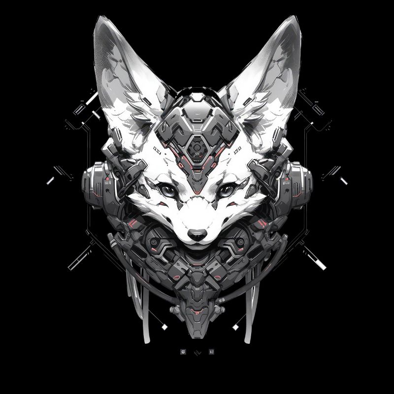 Mecha Animal Tiger Wolf Fox Dino Bear Cyborg