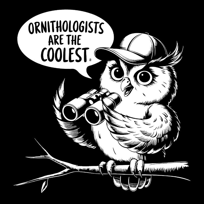 Ornithologen sind die Coolsten lustige Eule