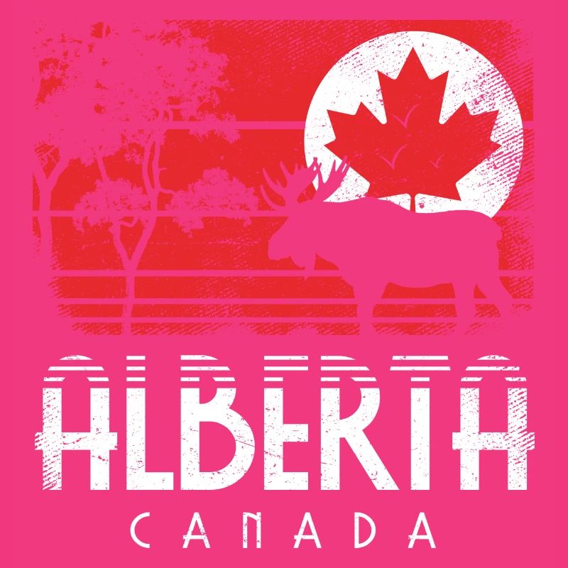 ALBERTA CANADA FLAG MAPLE LEAF CANADA CADEAU