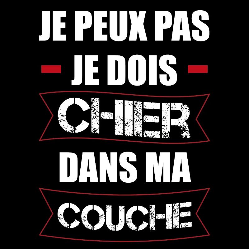 chier dans ma couche | cadeau beauf bébé