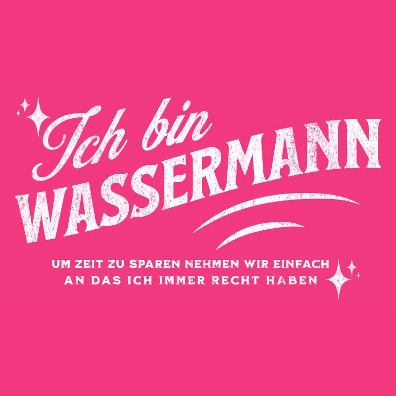 Sternzeichen Geschenke Wassermann Spruch