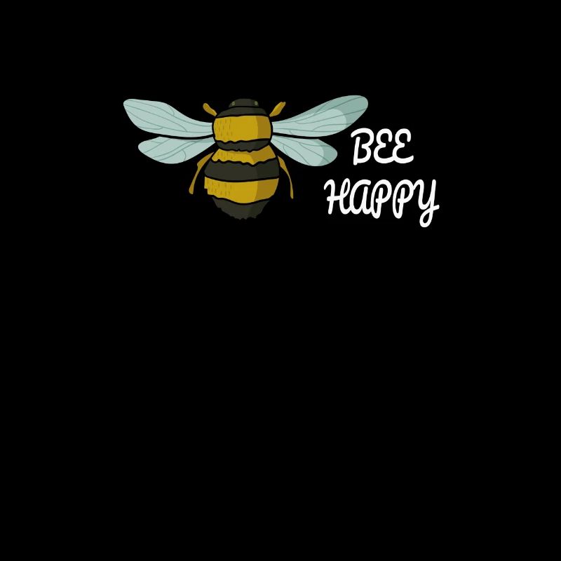 Bee Happy Bee Insect Beekeeper Binchen Honey Wing