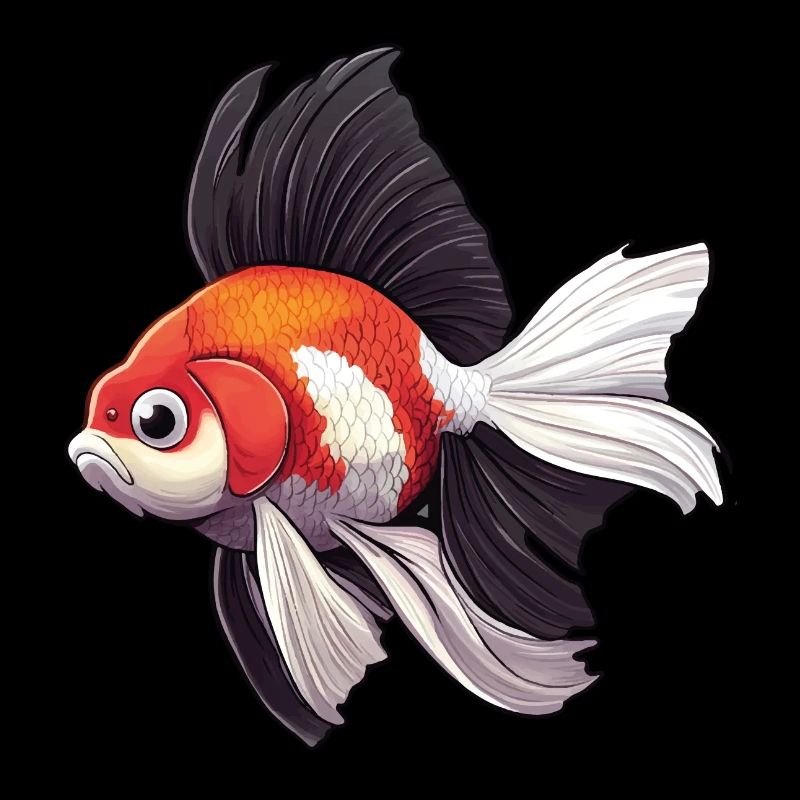 Fancy Veiltail Goldfish