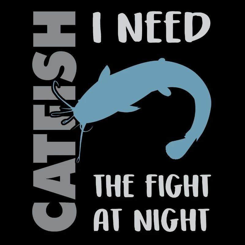 Combat de pêche au poisson-chat avec le poisson-chat fort