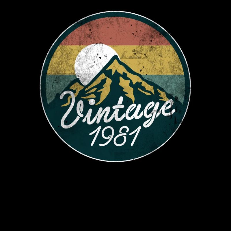 Vintage 1981 Wanderer Bergsteiger 40. Geburtstag