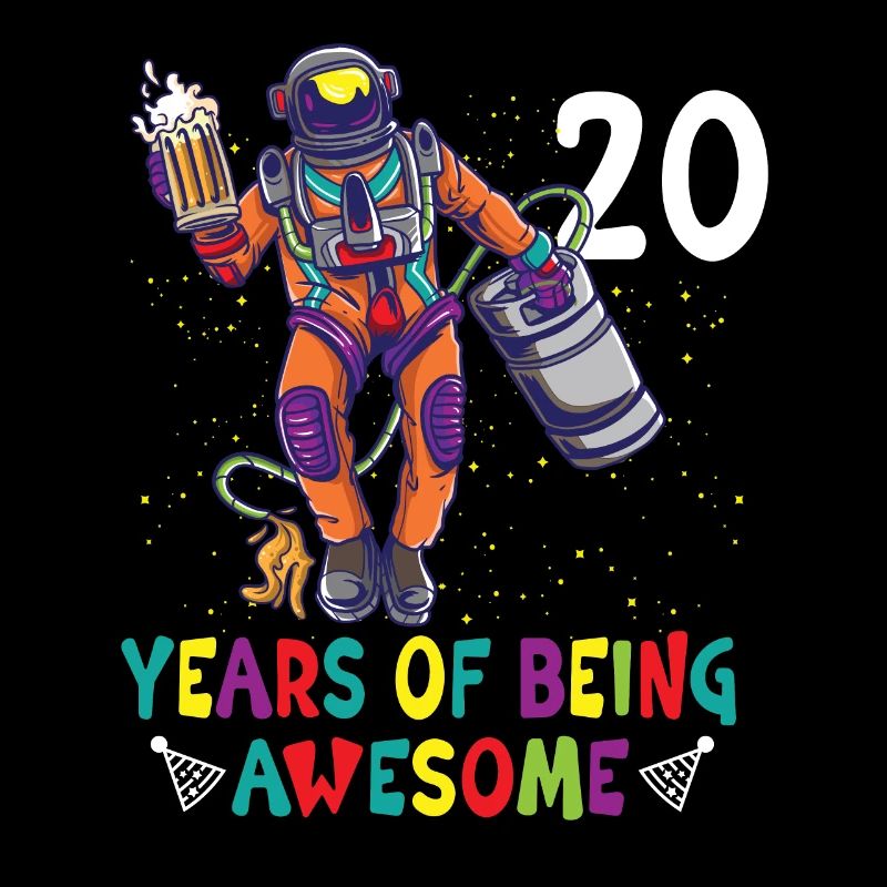 20th Birthday Astronaut Astronomy Solar System