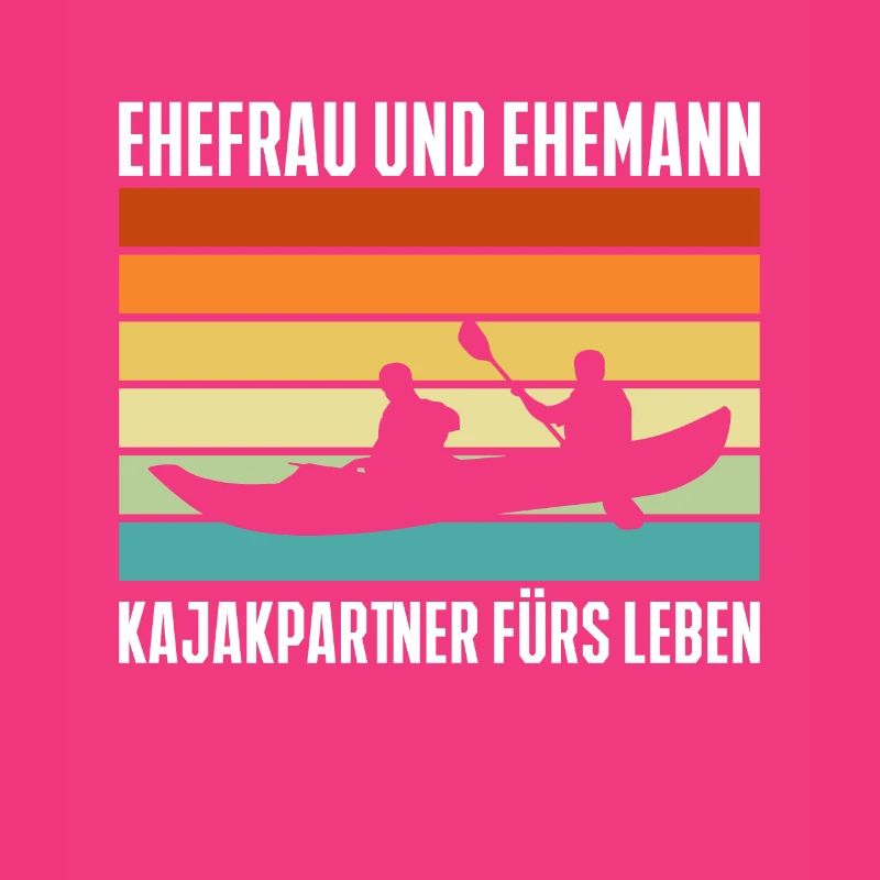 Ehefrau Und Ehemann Kajakpartner Fürs Leben