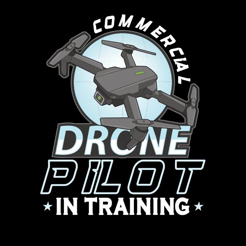 Drone Pilot Grandpa Gift Idea Old Man With