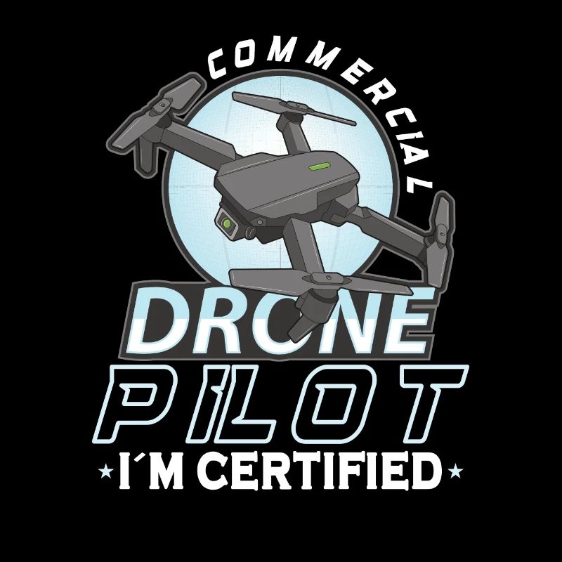 Drone Pilot Grandpa Gift Idea Old Man With