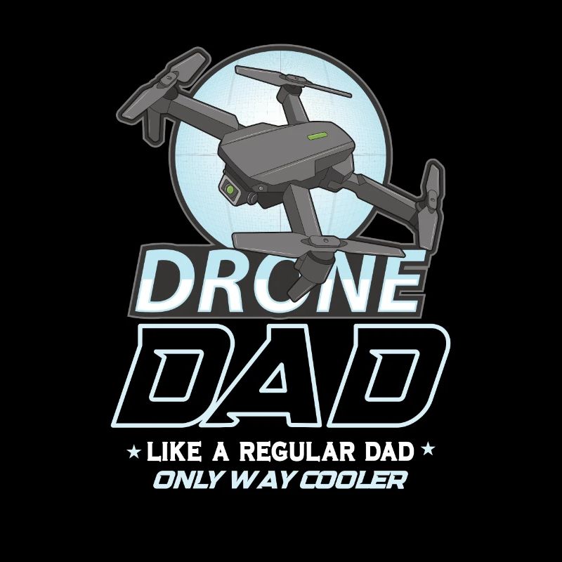 Drohne Pilot Opa Geschenkidee Alter Mann Mit