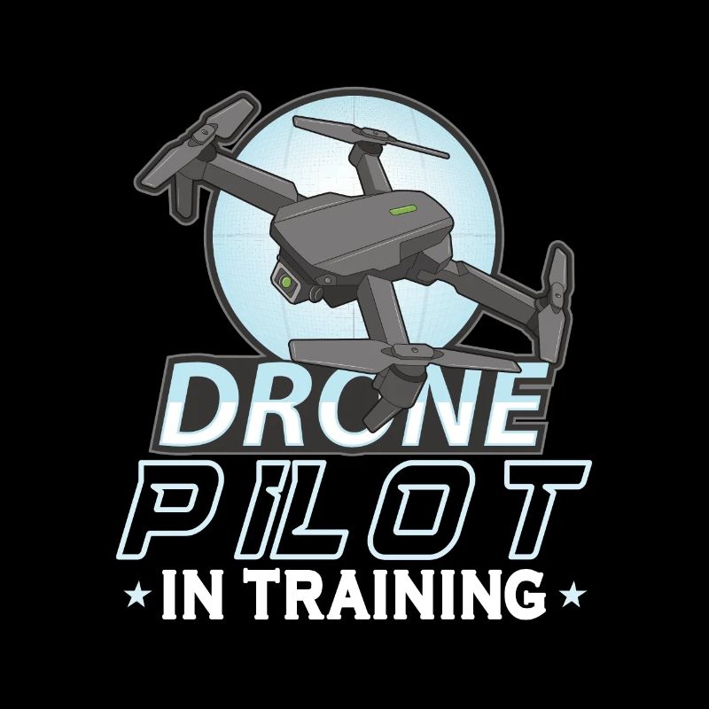 Drone Pilot Grandpa Gift Idea Old Man With