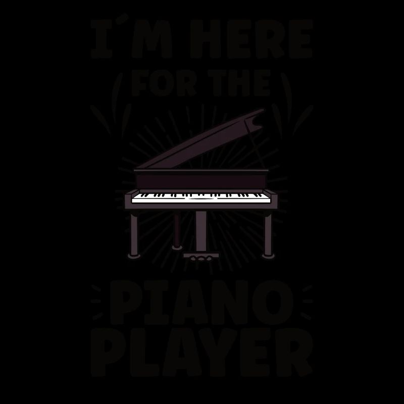Piano Player Funny Piano Keyboard