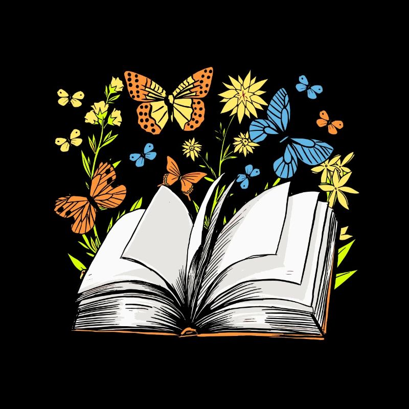 Bücher Shirt Geschenk