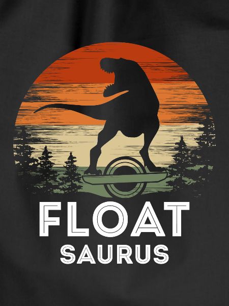 Float Saurus Shirt Geschenk Onewheel