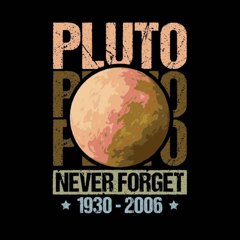 Pluto Never Forget 1930-2006 Shirt