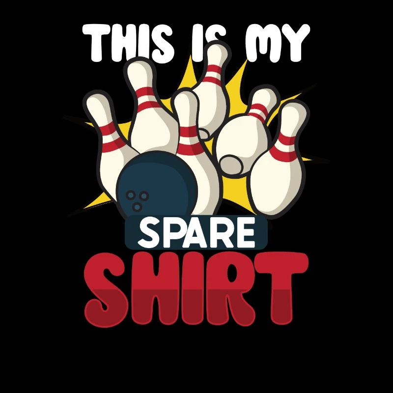 Lustige Bowling Team Bowler Strike Geschenkidee
