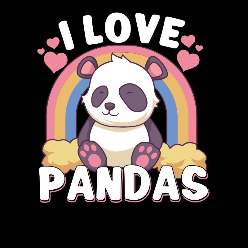 Pandabear Panda Bambou Faune Chine