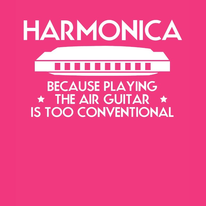 Harmonica Harmonica Slogan Shirt
