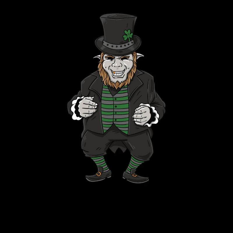 Gothique Leprechaun Poissons Leprechaun Leprechaun mem